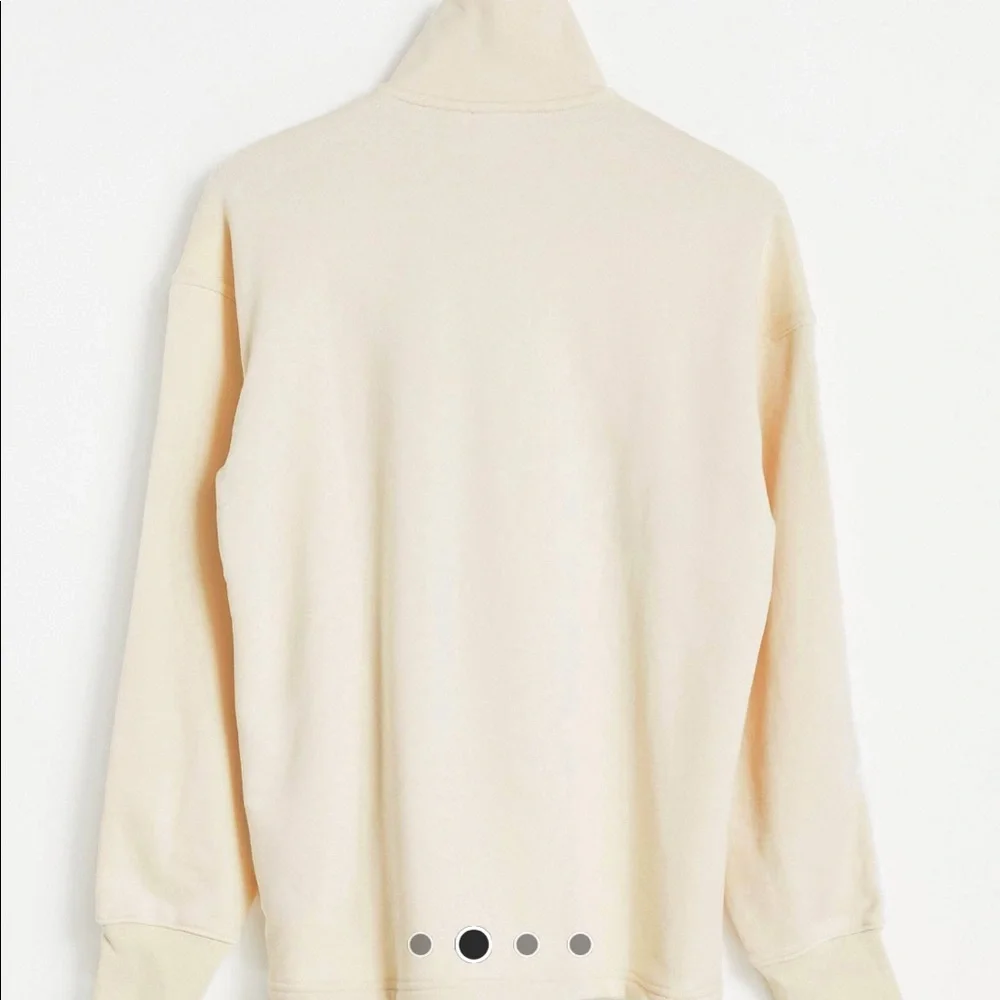 NWT Adidas Adicolor Quarter-Zip Sweatshirt - Sz XS Womenās - Picture 4 of 7